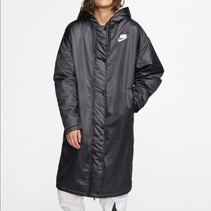 Nike Fleece Lined Sport Pack Parka Sz M